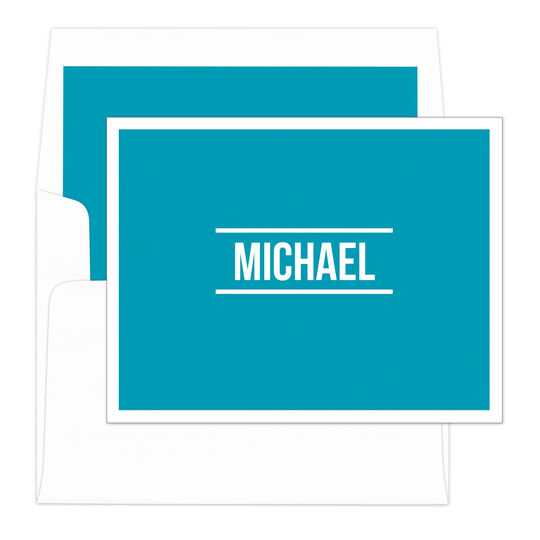 Bold Folded Note Cards